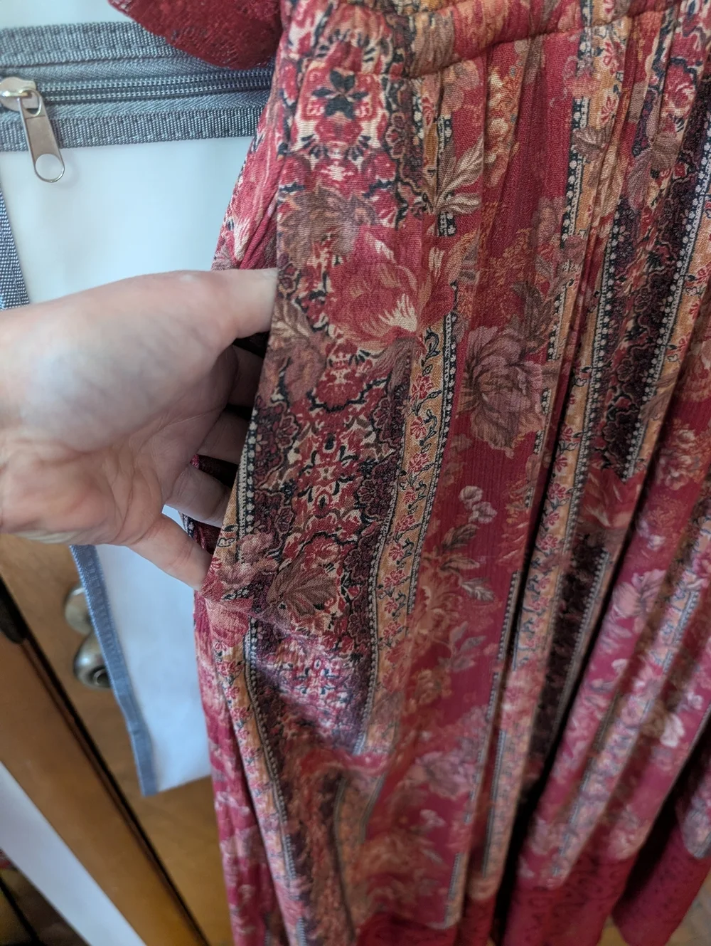 Torrid Festi Crochet Trim Maxi Dress - Picture 5 of 8